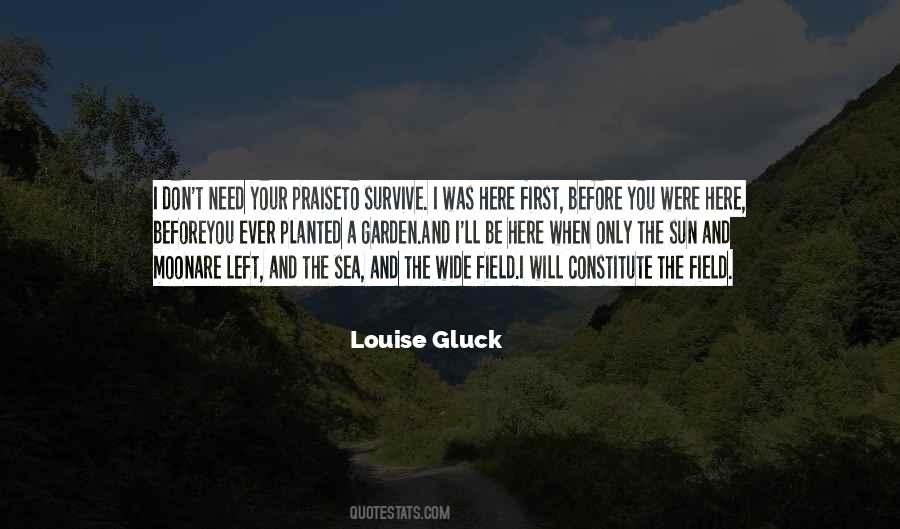 Louise Gluck Quotes #132068