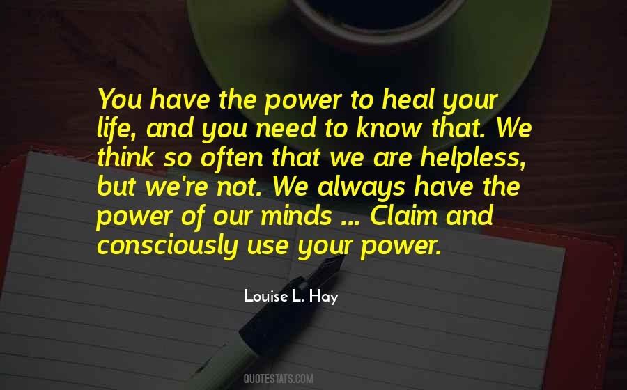 Louise L. Hay Quotes #1134453