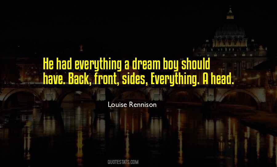 Louise Rennison Quotes #154135
