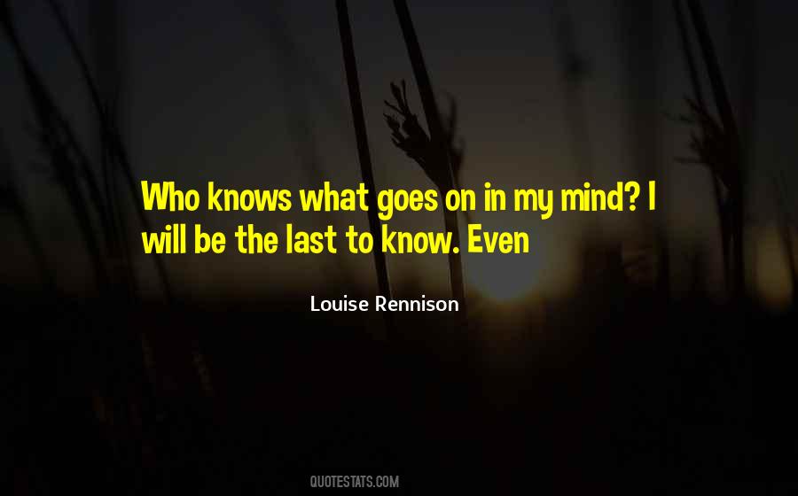 Louise Rennison Quotes #669525
