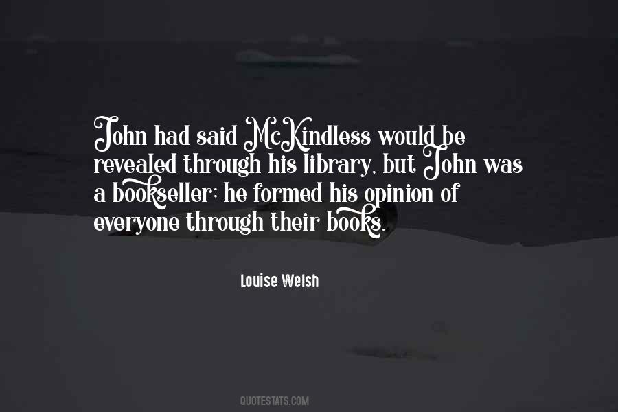 Louise Welsh Quotes #420577