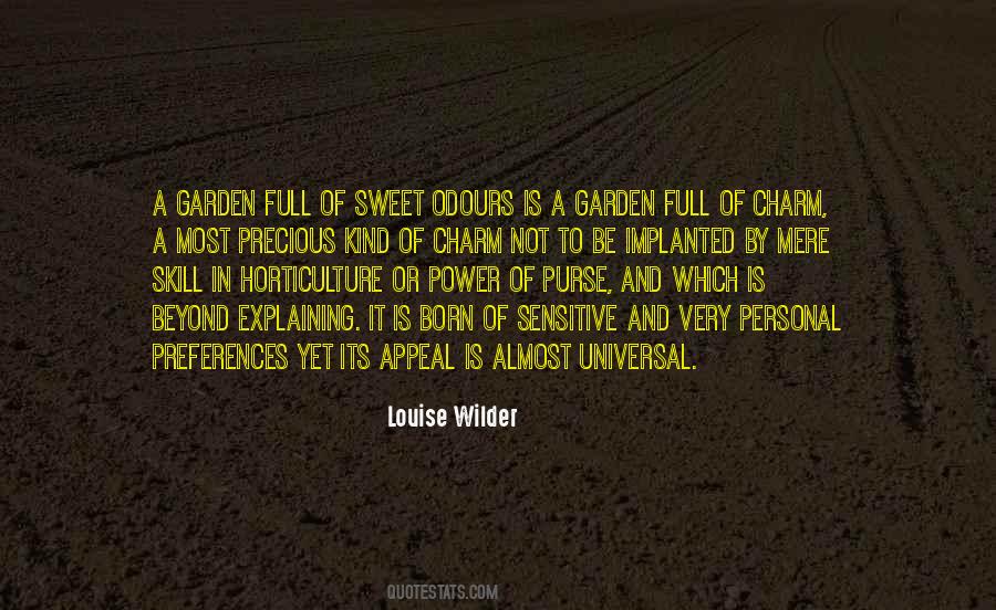 Louise Wilder Quotes #569575