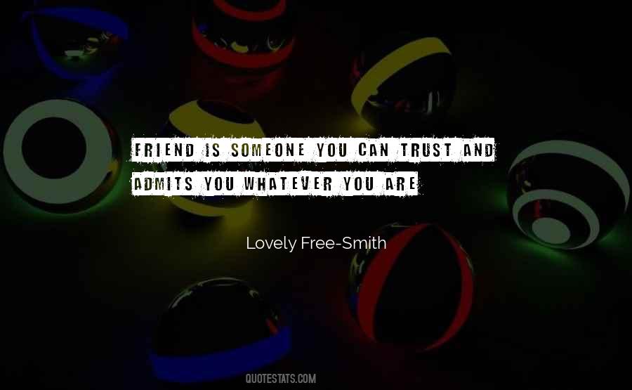 Lovely Free-Smith Quotes #1082009