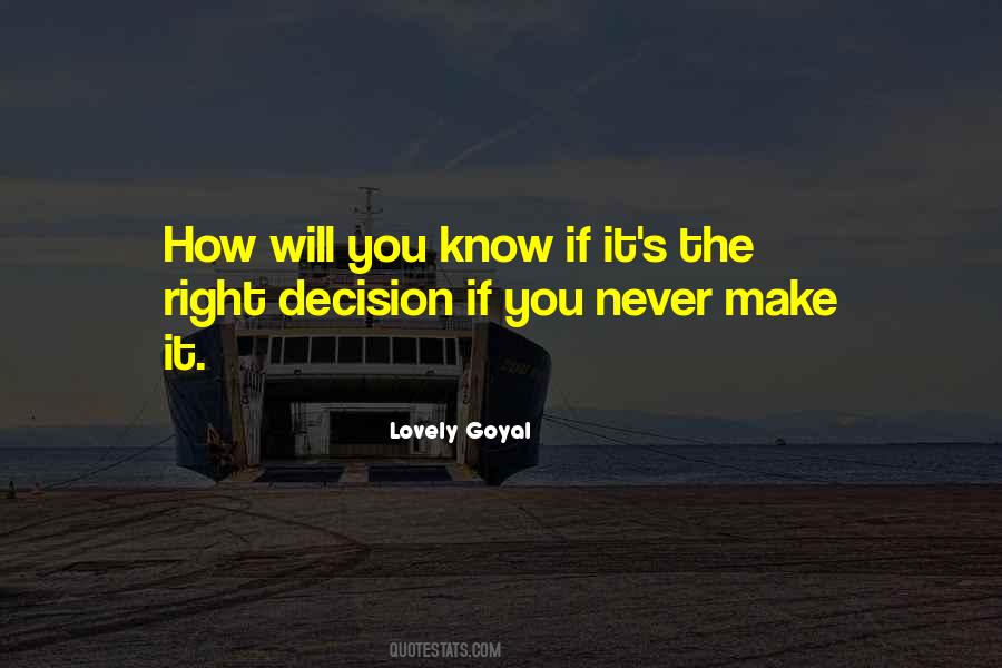 Lovely Goyal Quotes #1068095