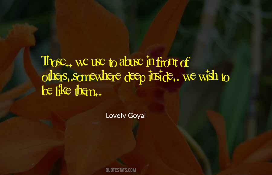 Lovely Goyal Quotes #124991