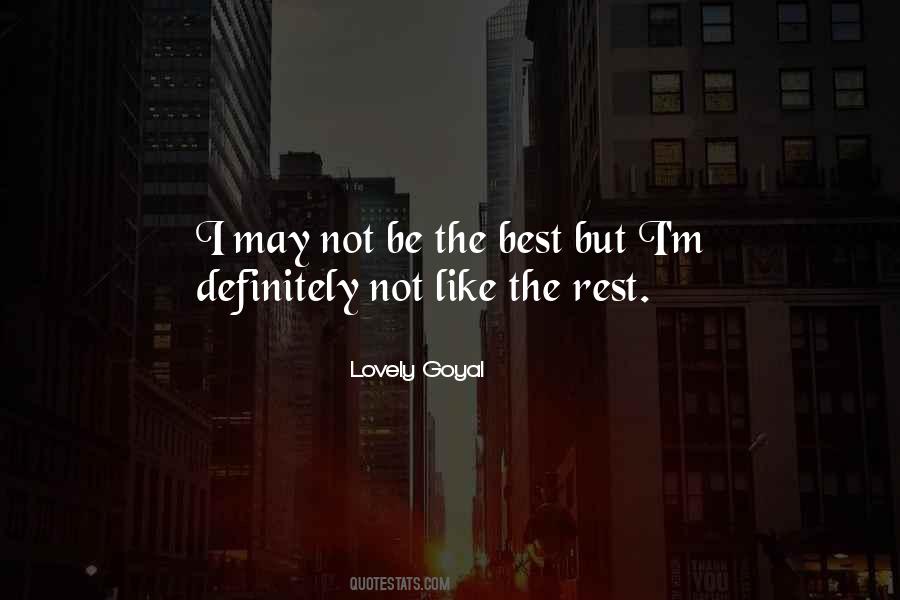 Lovely Goyal Quotes #193752