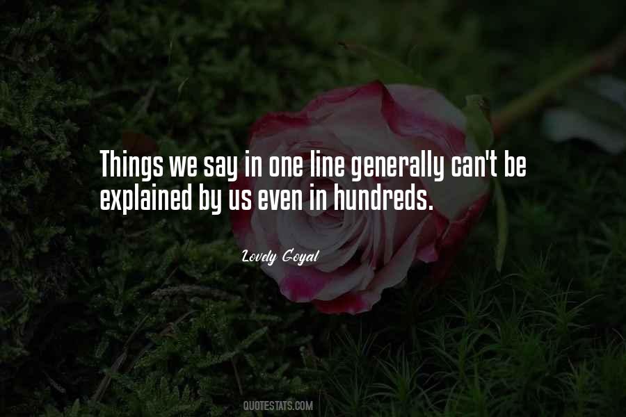 Lovely Goyal Quotes #297368