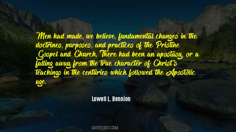 Lowell L. Bennion Quotes #1100005