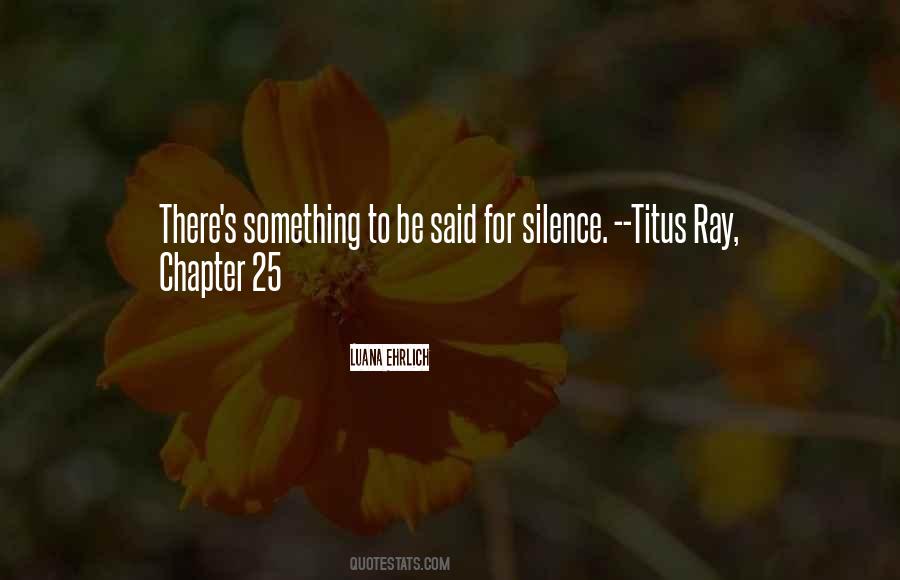 Luana Ehrlich Quotes #1866181