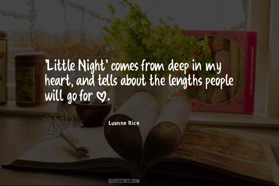 Luanne Rice Quotes #1063600