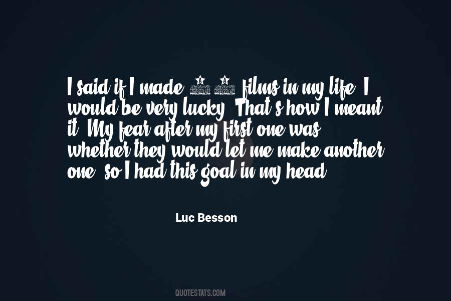 Luc Besson Quotes #225229