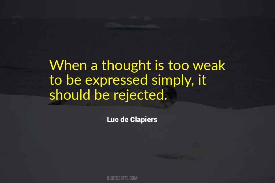 Luc De Clapiers Quotes #1709160