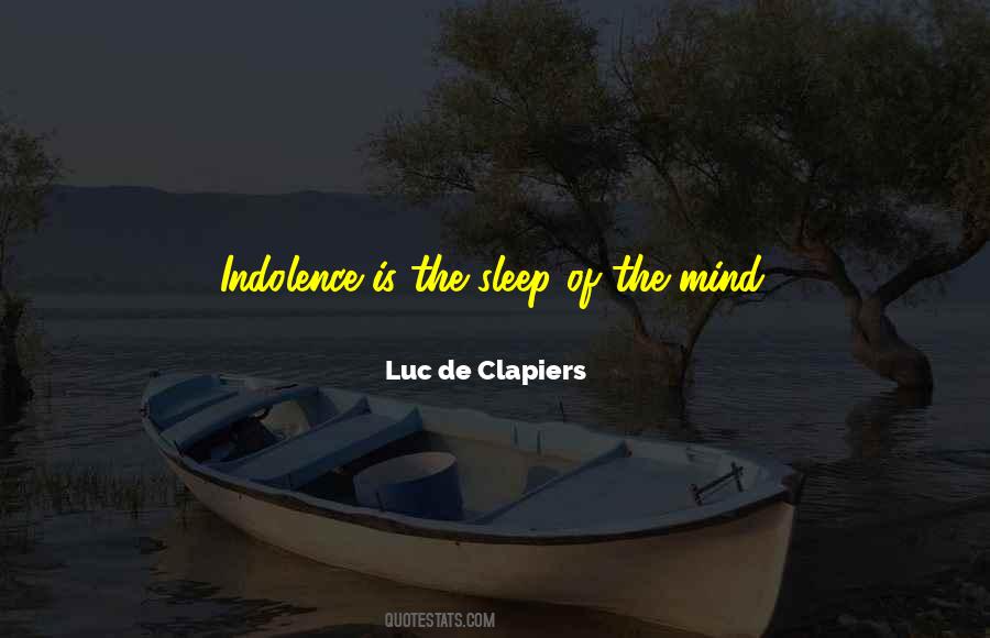 Luc De Clapiers Quotes #711544