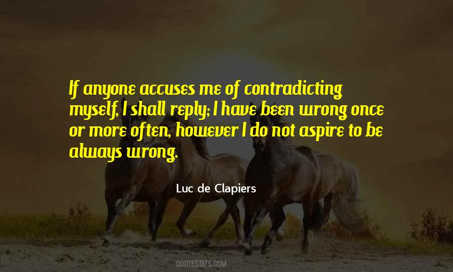 Luc De Clapiers Quotes #91986