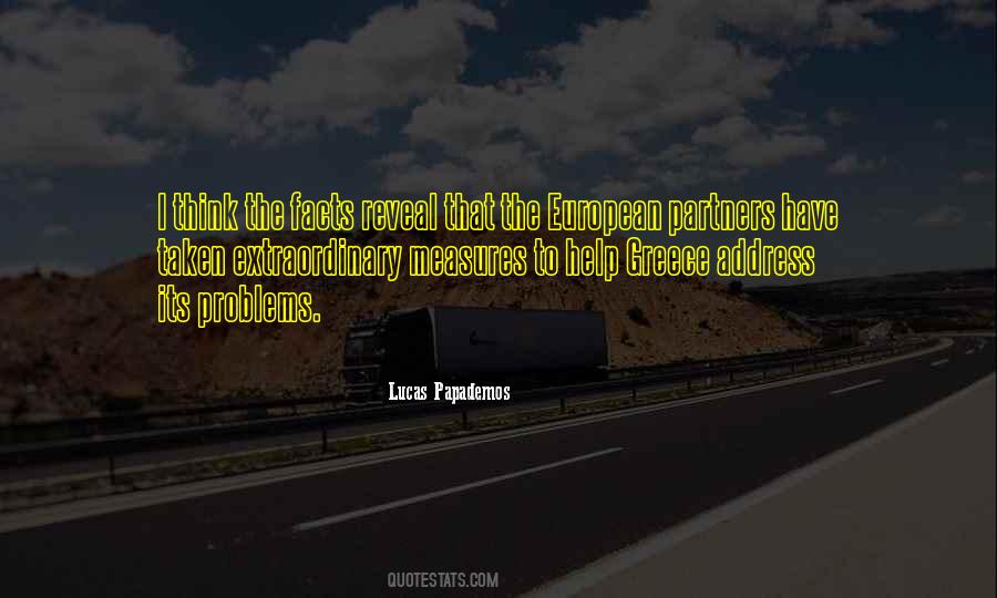 Lucas Papademos Quotes #109409