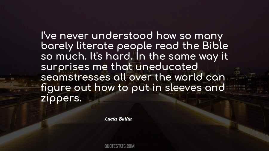 Lucia Berlin Quotes #866772