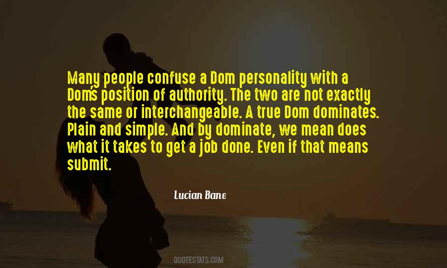 Lucian Bane Quotes #41415