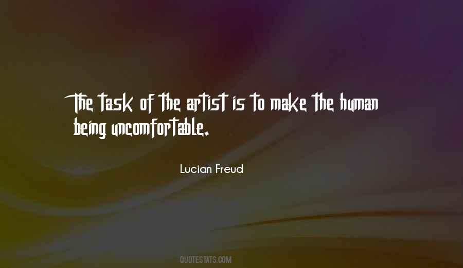 Lucian Freud Quotes #1615993