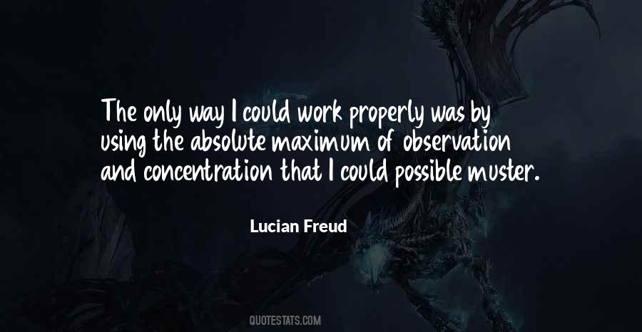 Lucian Freud Quotes #542017