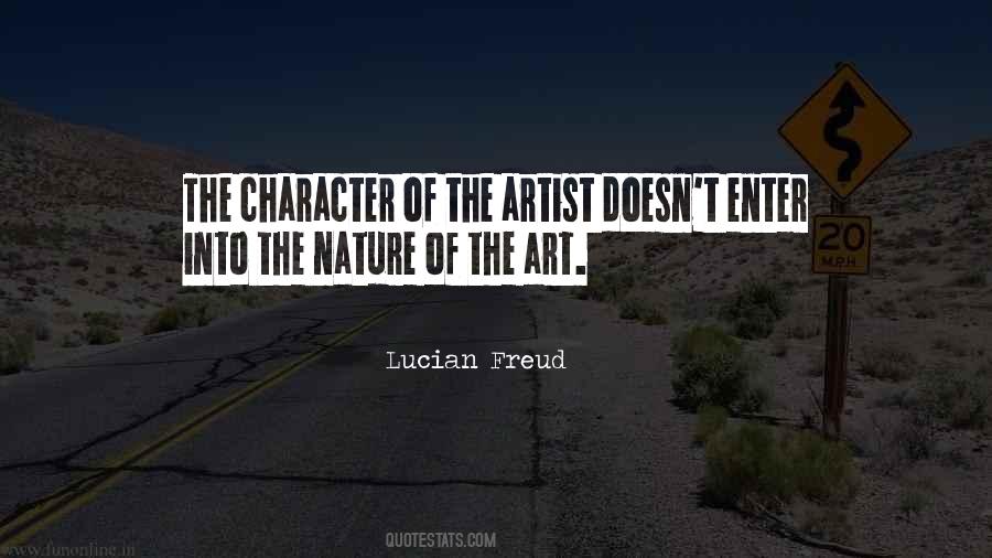 Lucian Freud Quotes #609417