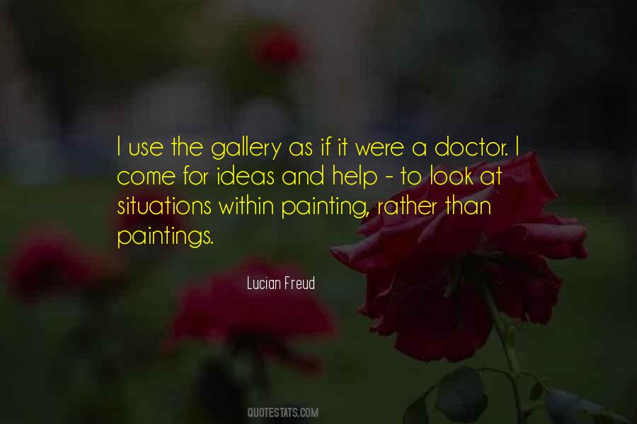 Lucian Freud Quotes #797884