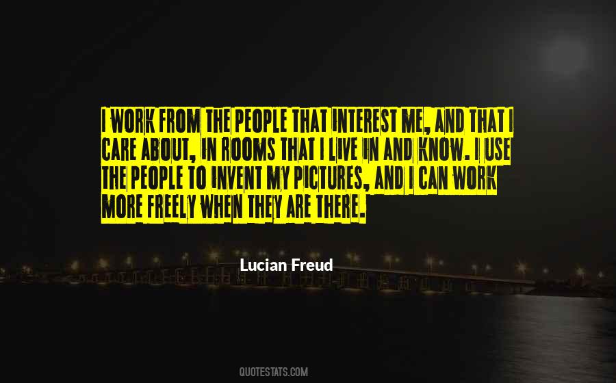 Lucian Freud Quotes #992536