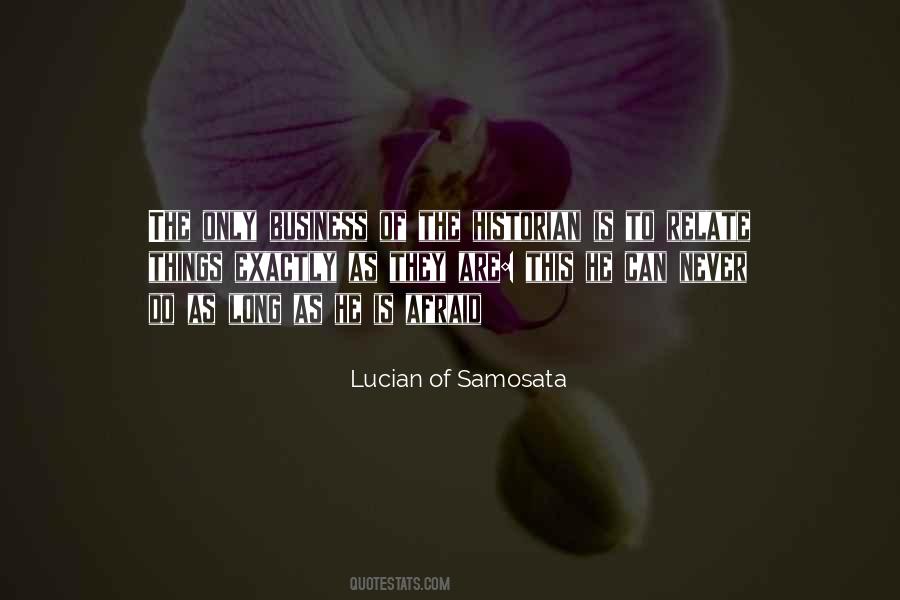 Lucian Of Samosata Quotes #1692609