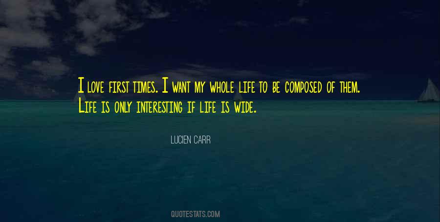 Lucien Carr Quotes #1359894