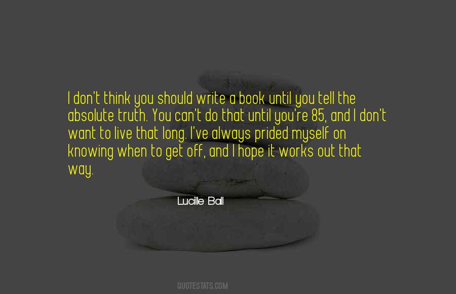 Lucille Ball Quotes #912245