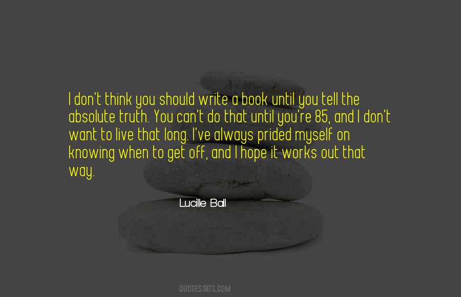 Lucille Ball Quotes #912245