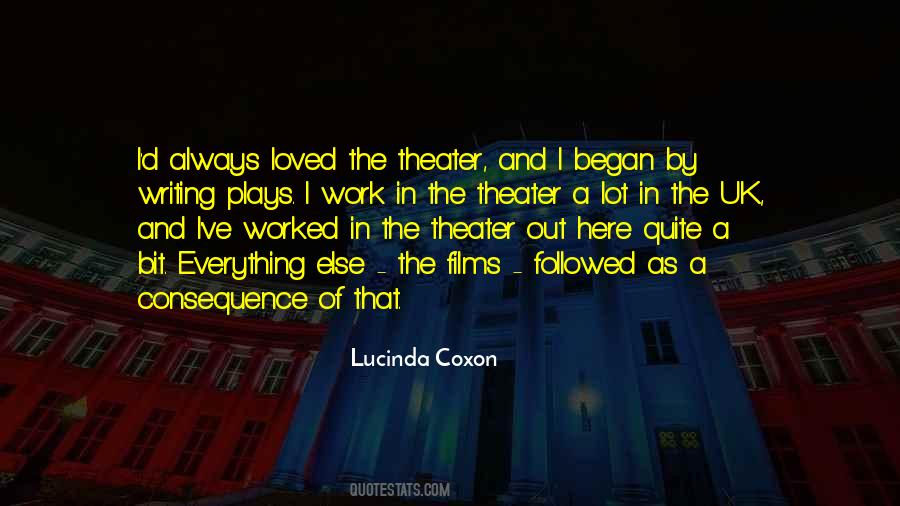 Lucinda Coxon Quotes #315220