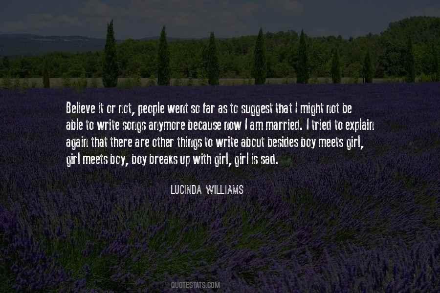 Lucinda Williams Quotes #1091864