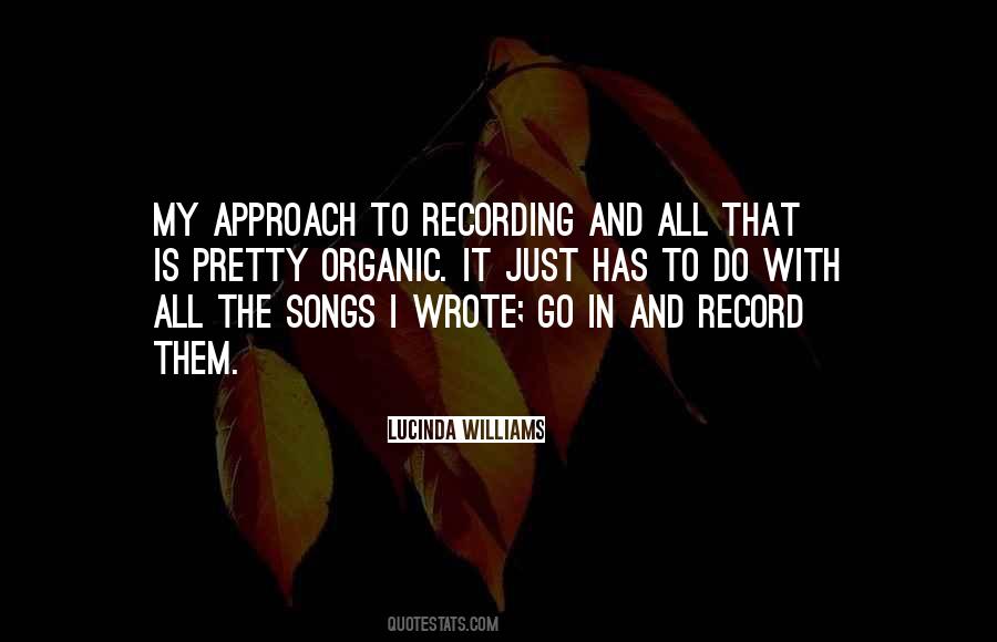 Lucinda Williams Quotes #1777632