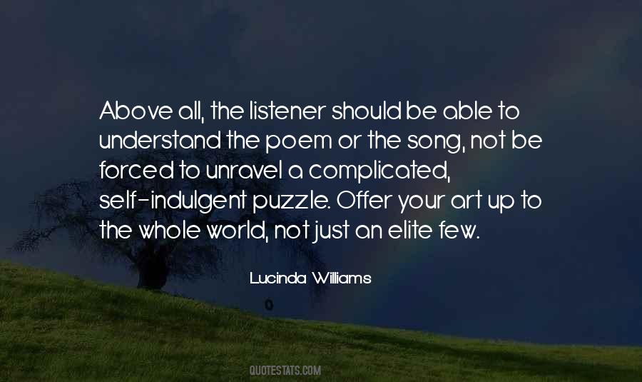 Lucinda Williams Quotes #298344