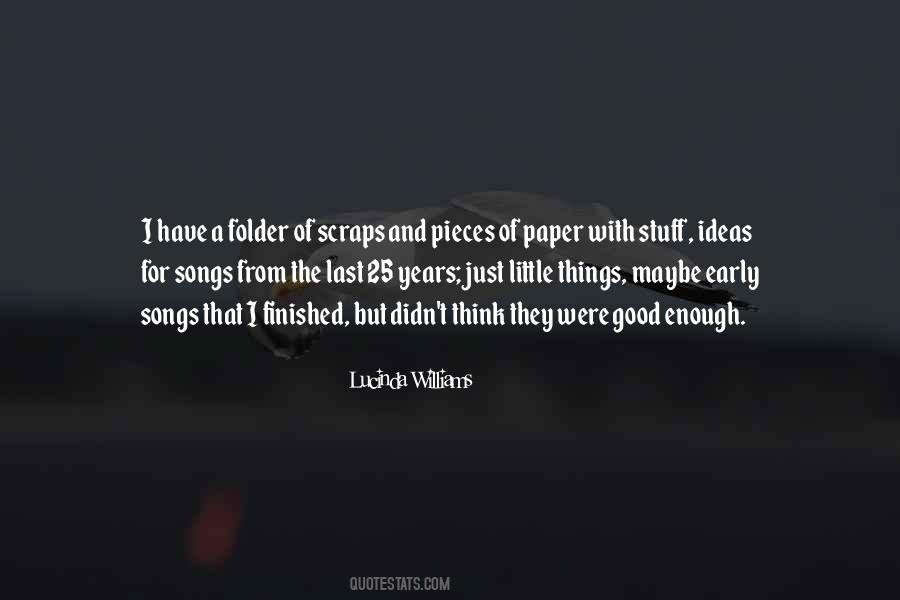 Lucinda Williams Quotes #460134