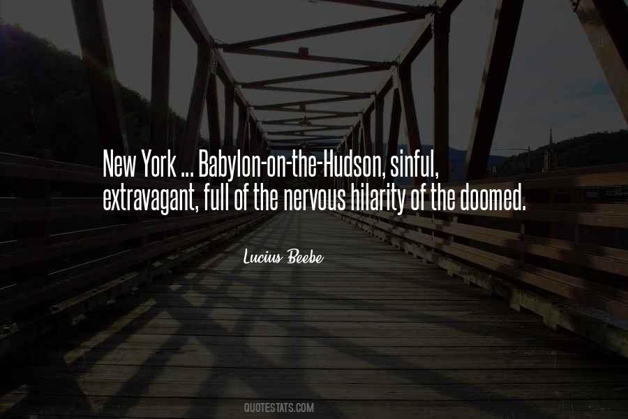 Lucius Beebe Quotes #585068