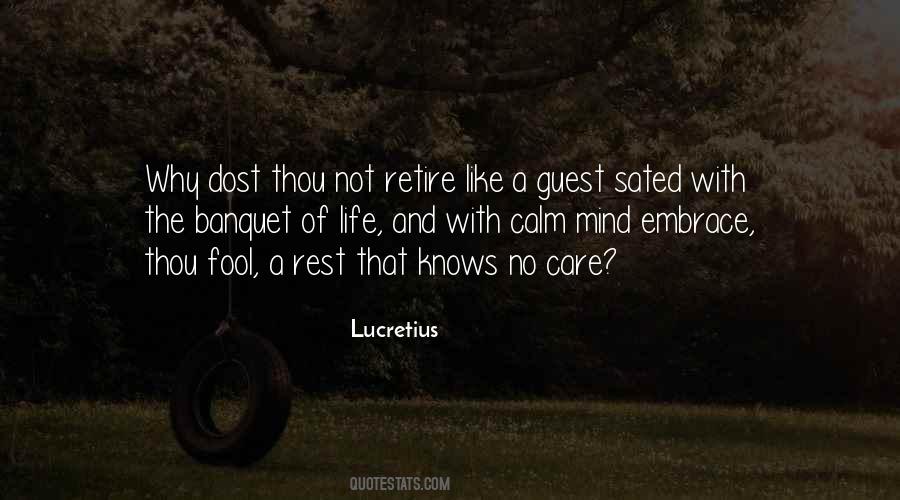 Lucretius Quotes #1878173