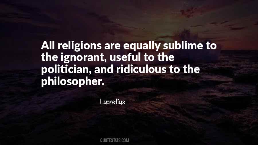 Lucretius Quotes #202191