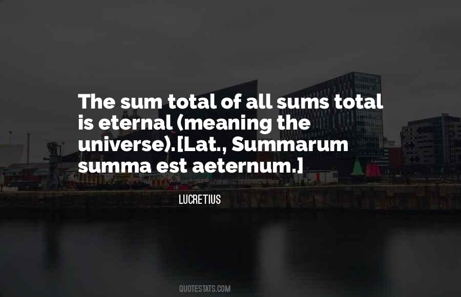 Lucretius Quotes #64245