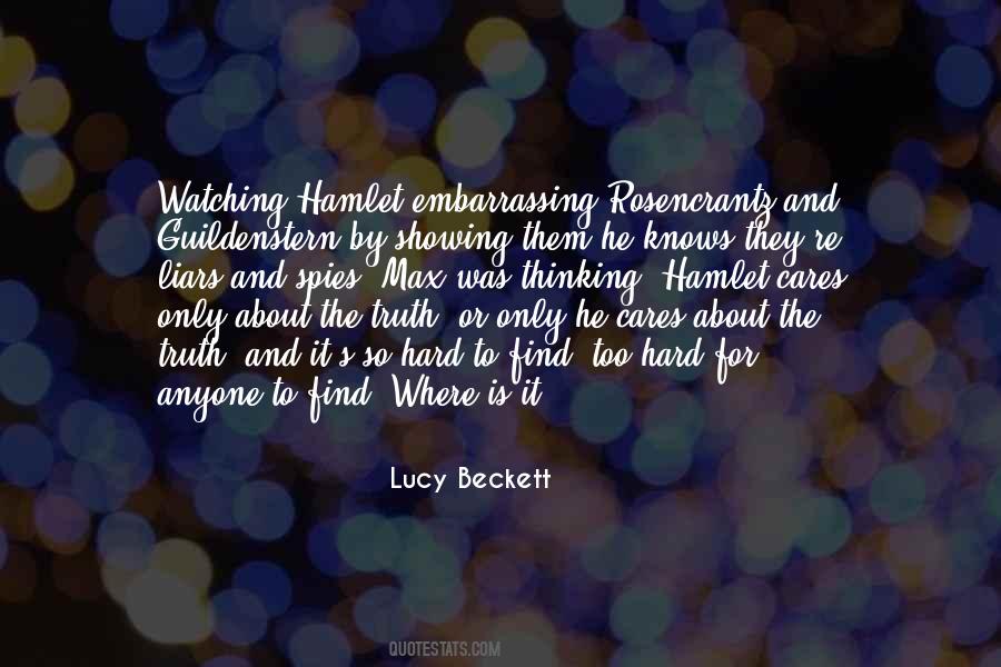 Lucy Beckett Quotes #1363259
