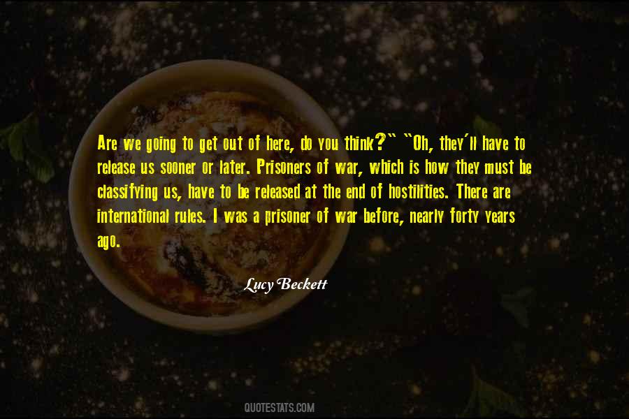 Lucy Beckett Quotes #1747160