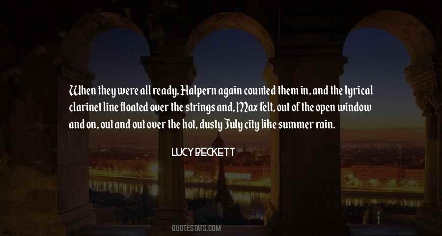 Lucy Beckett Quotes #741331