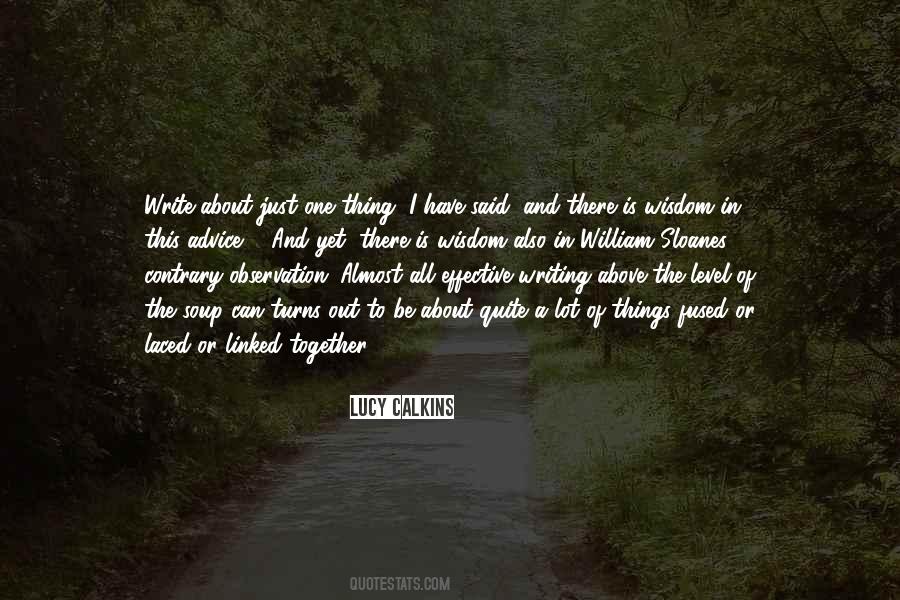 Lucy Calkins Quotes #1823031