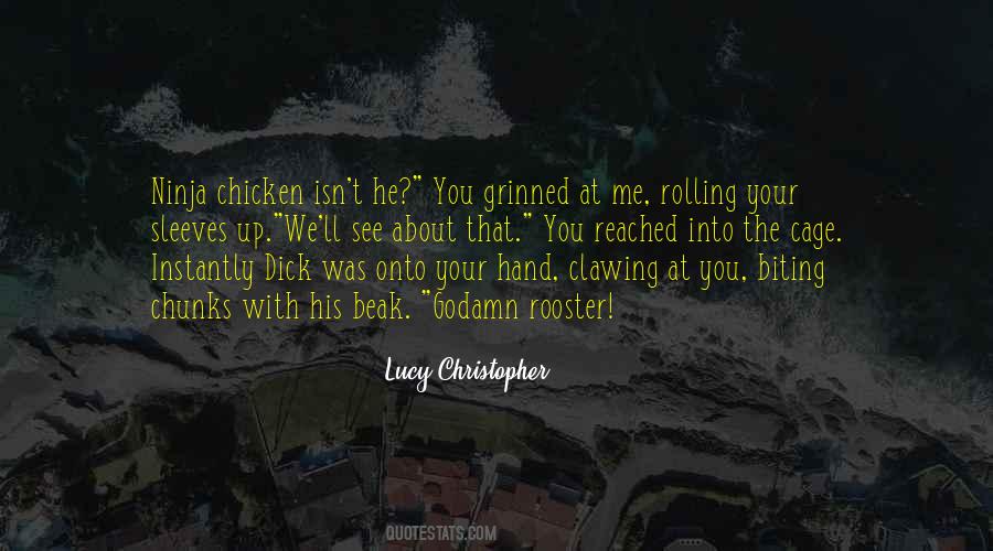 Lucy Christopher Quotes #1326468