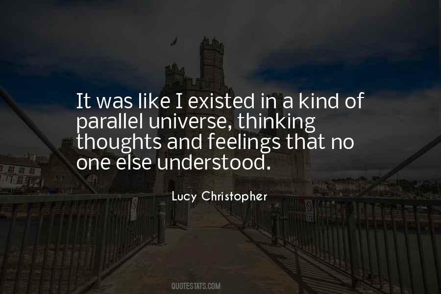 Lucy Christopher Quotes #162677