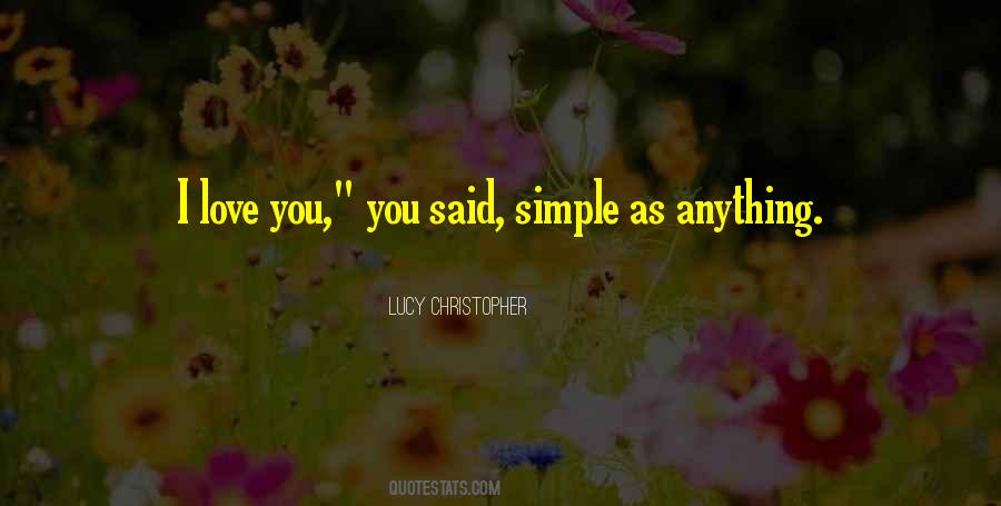 Lucy Christopher Quotes #581088