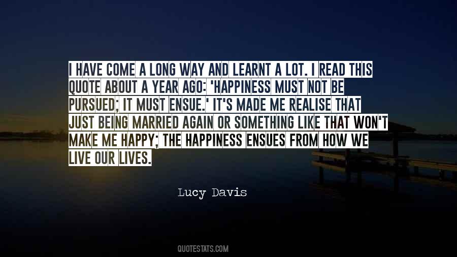 Lucy Davis Quotes #1805819