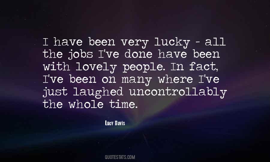 Lucy Davis Quotes #548057