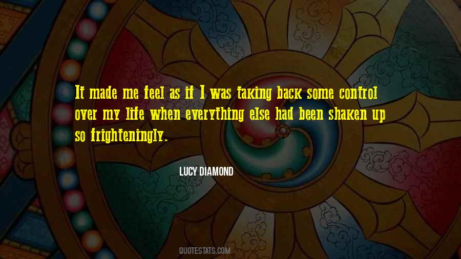 Lucy Diamond Quotes #927171