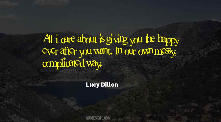 Lucy Dillon Quotes #540550